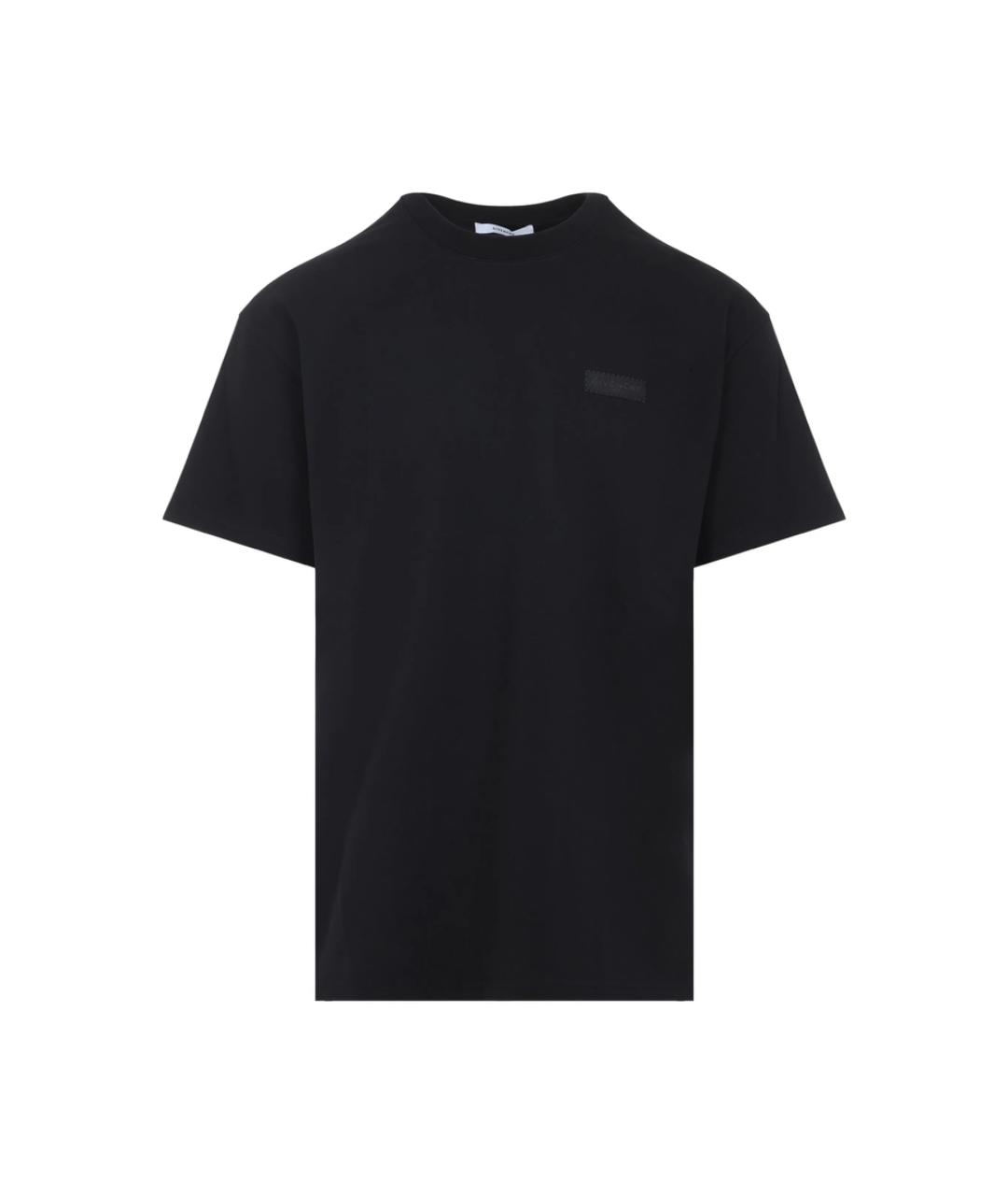 GIVENCHY Черная хлопковая футболка, фото 1