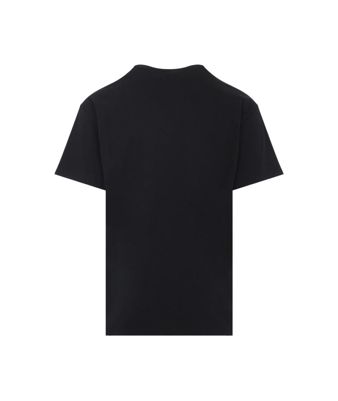 GIVENCHY Черная хлопковая футболка, фото 3