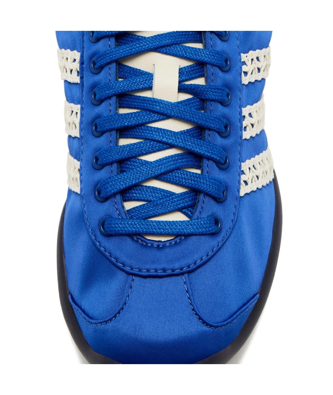 ADIDAS Синие синтетические низкие кроссовки / кеды, фото 4