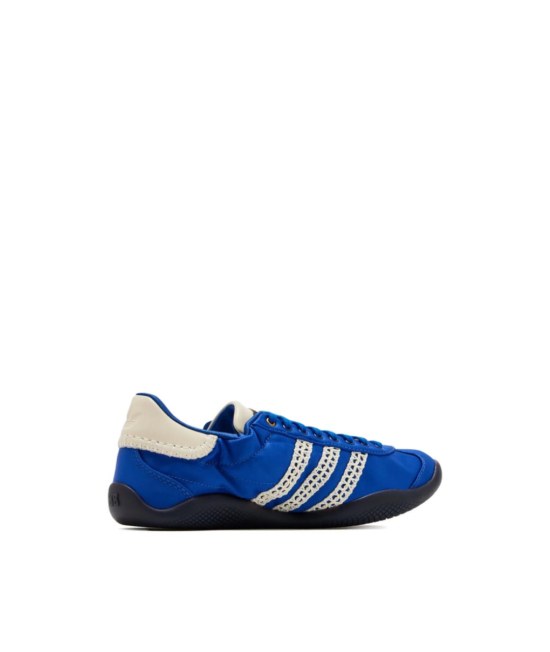 ADIDAS Синие синтетические низкие кроссовки / кеды, фото 3