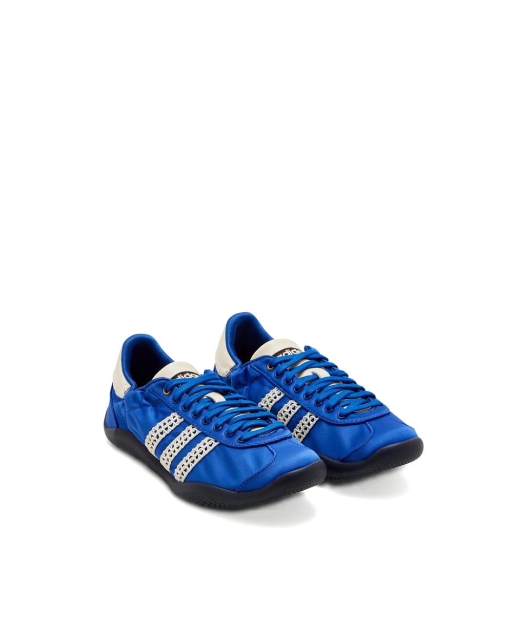 ADIDAS Синие синтетические низкие кроссовки / кеды, фото 2