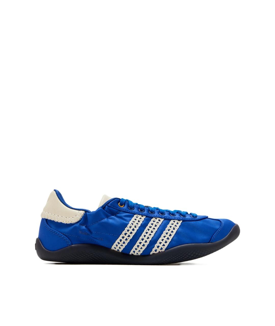 ADIDAS Синие синтетические низкие кроссовки / кеды, фото 1
