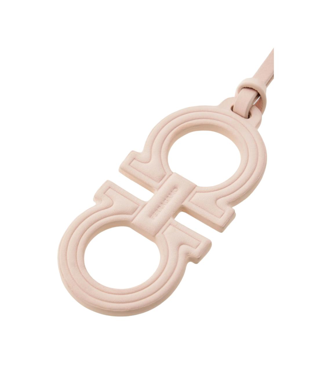 FERRAGAMO Розовый брелок, фото 2