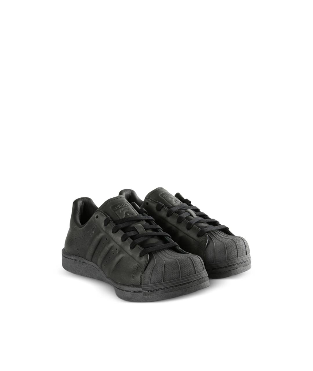 ADIDAS Серые кожаные кроссовки, фото 2