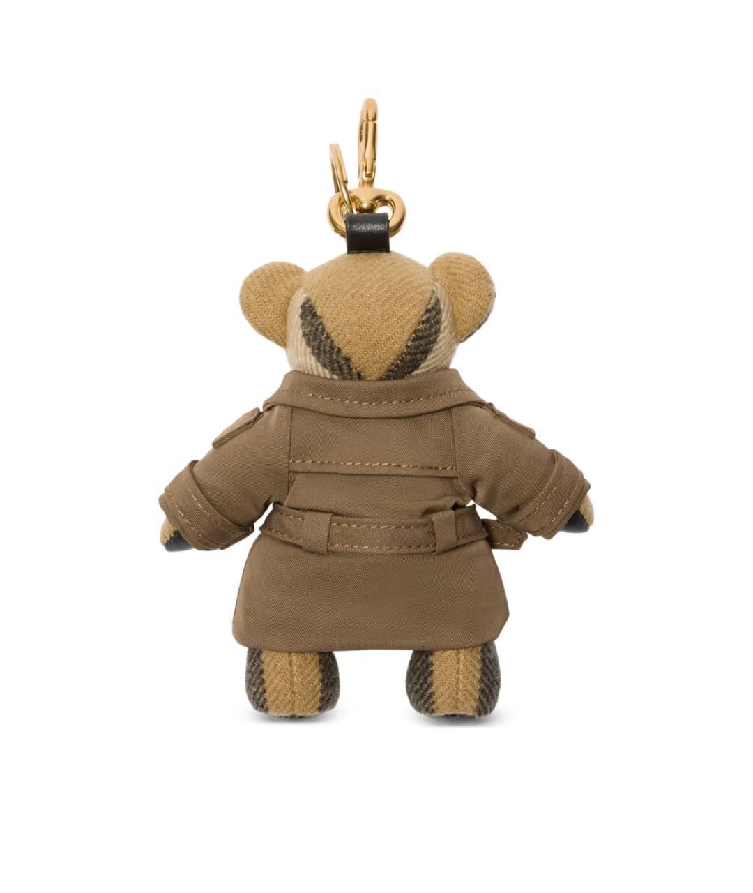 BURBERRY Бежевый брелок, фото 2