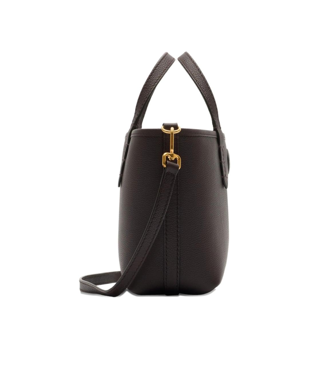 BURBERRY Мульти кожаная сумка тоут, фото 4