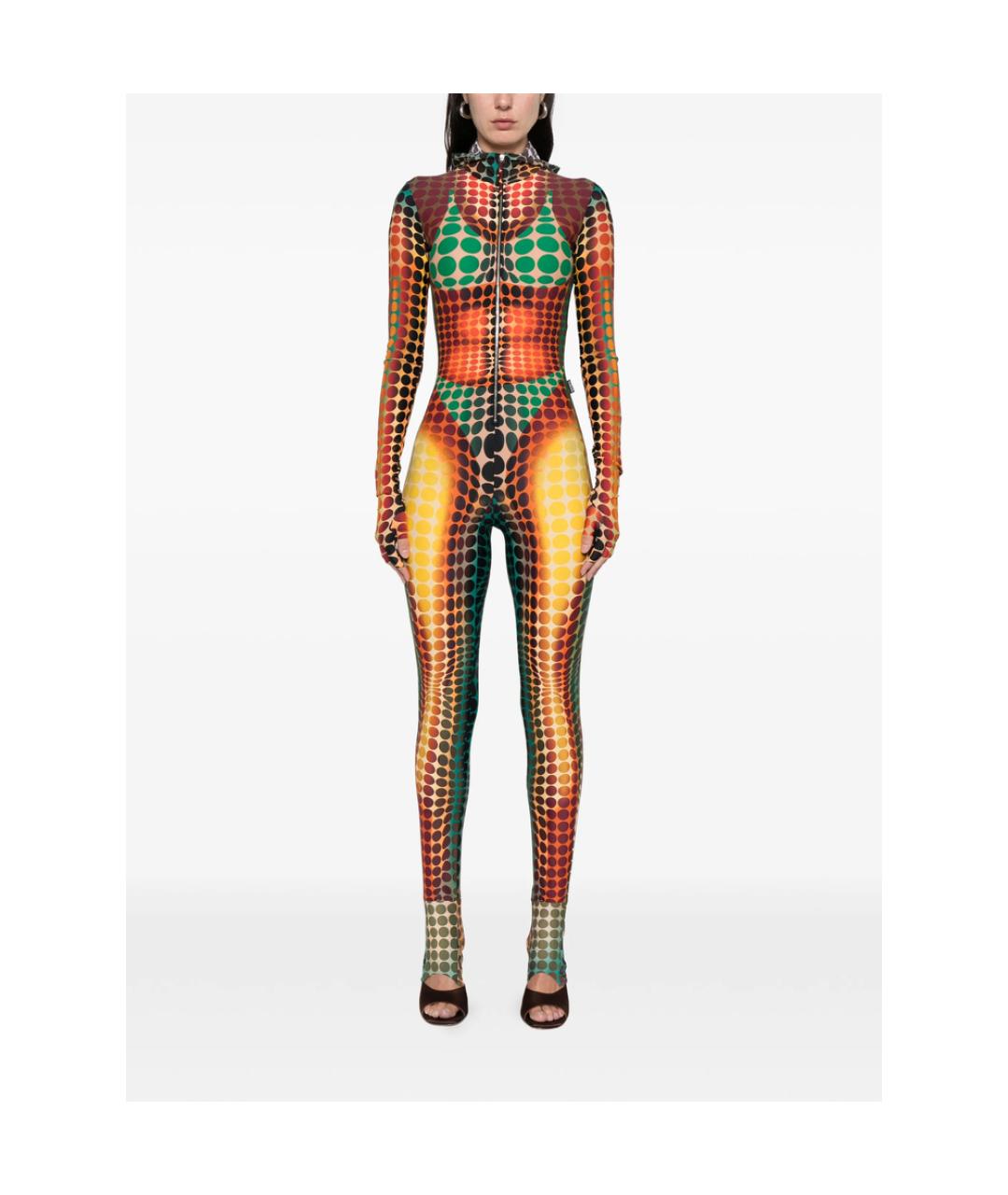 JEAN PAUL GAULTIER Мульти комбинезон, фото 4