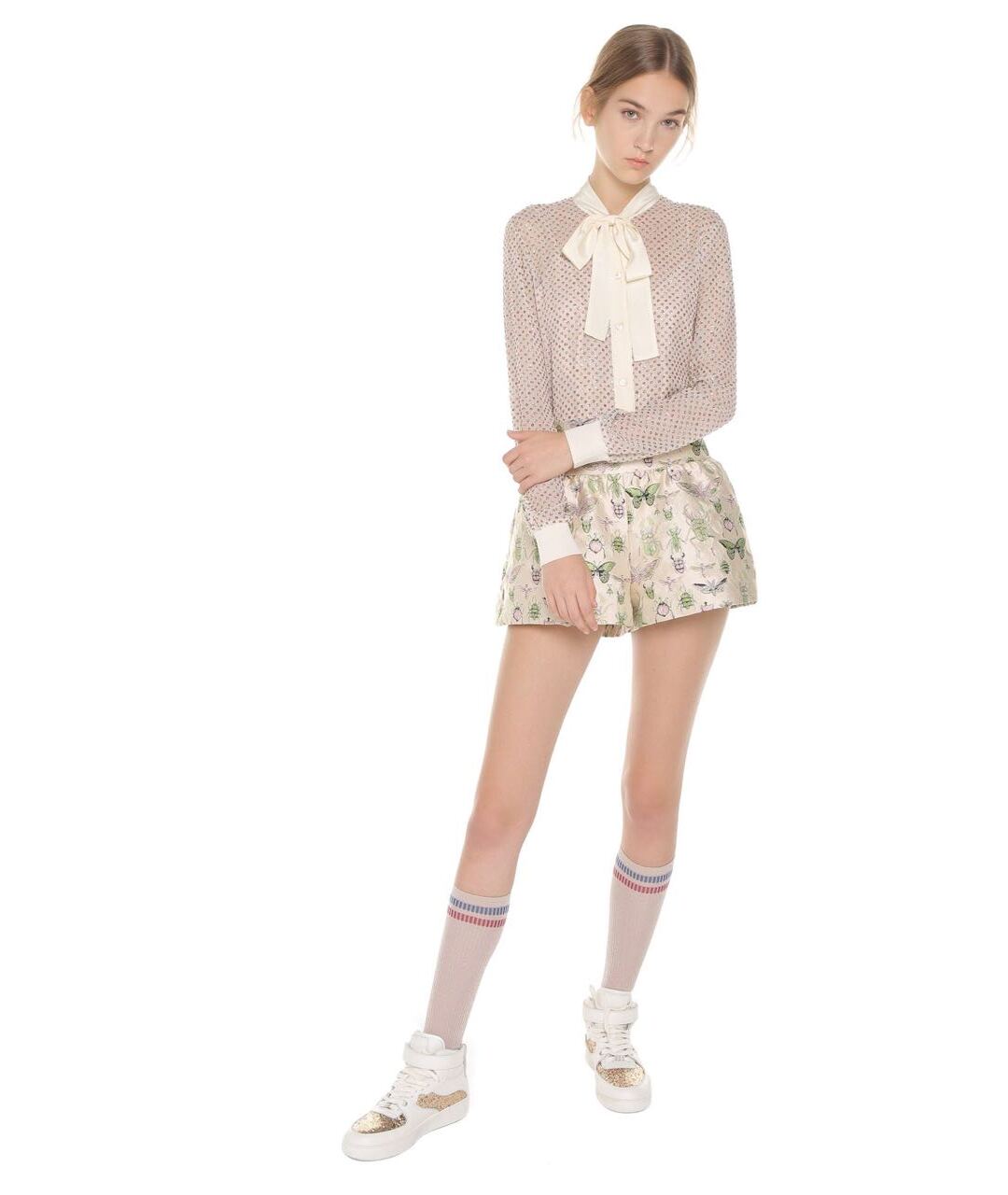 RED VALENTINO Шорты, фото 5
