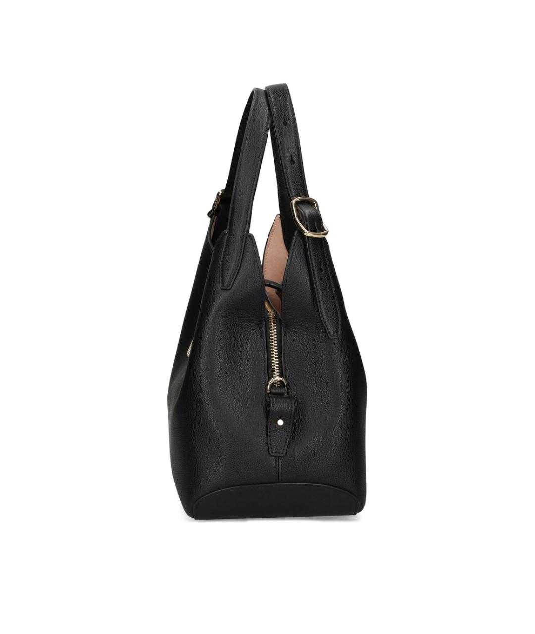 KATE SPADE Черная кожаная сумка тоут, фото 5