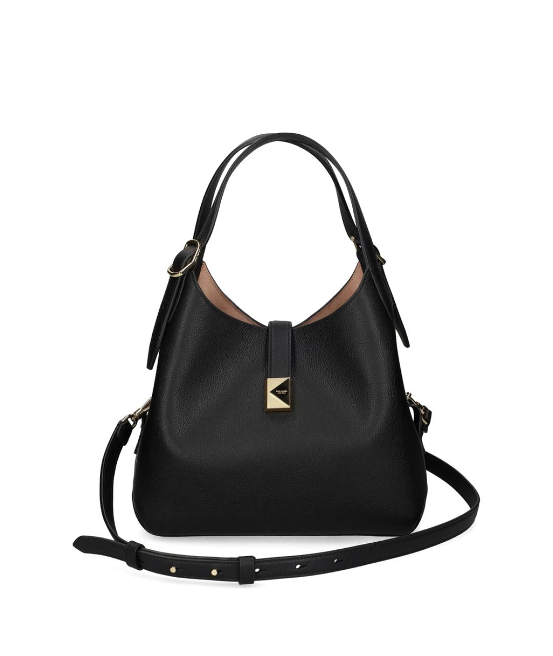 KATE SPADE Черная кожаная сумка тоут, фото 1
