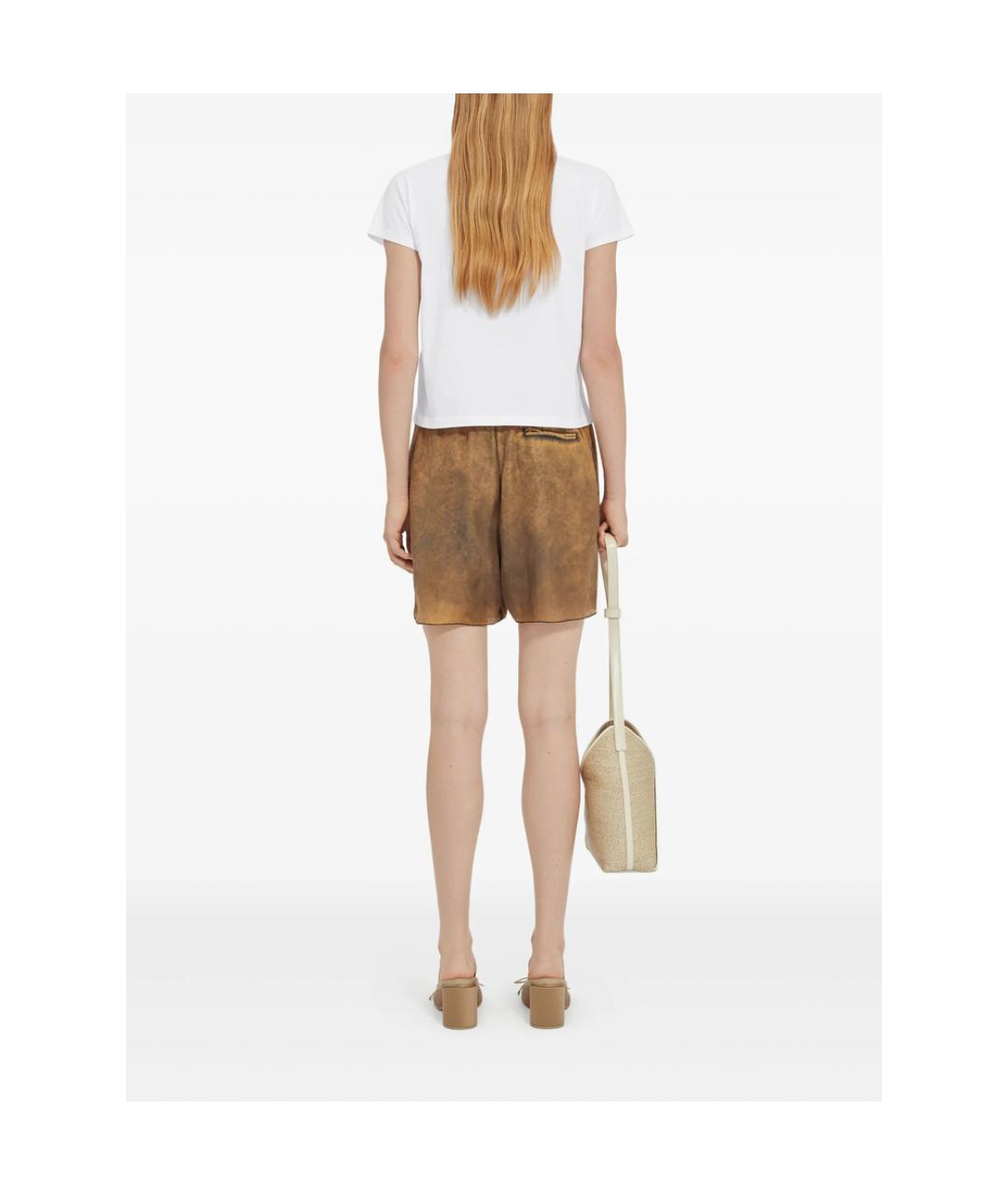 MM6 MAISON MARGIELA Белая хлопковая футболка, фото 4