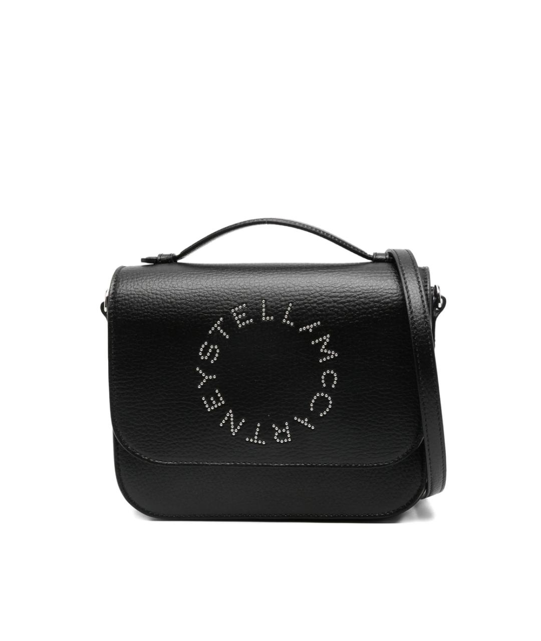 STELLA MCCARTNEY Черная сумка с короткими ручками из искусственной кожи, фото 1