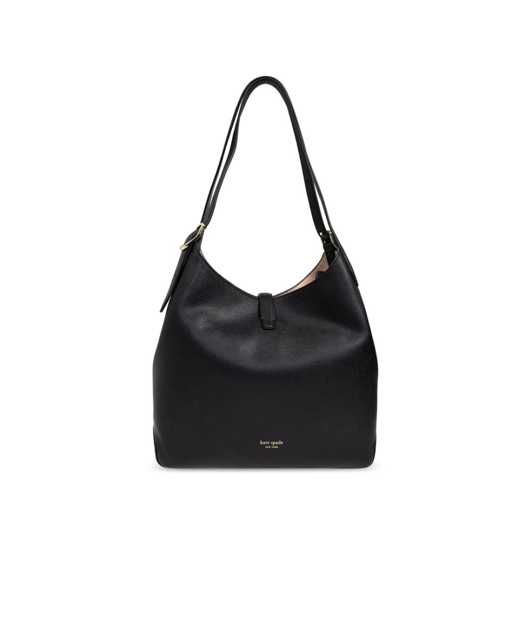 KATE SPADE Черная кожаная сумка через плечо, фото 4