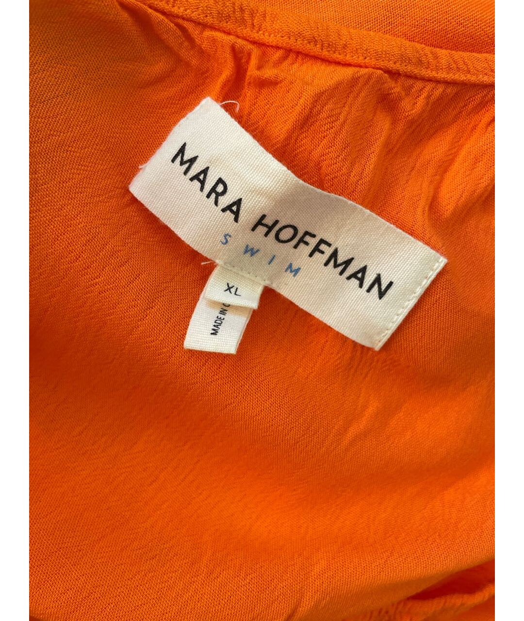 MARA HOFFMAN Оранжевая туника, фото 3
