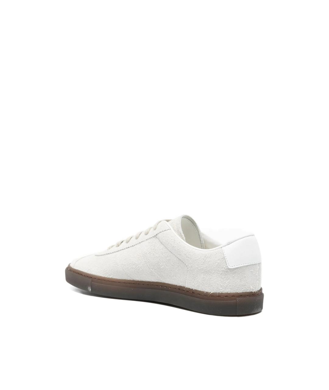 COMMON PROJECTS Белые замшевые кеды, фото 2