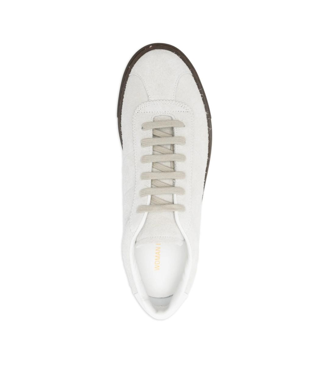 COMMON PROJECTS Белые замшевые кеды, фото 4