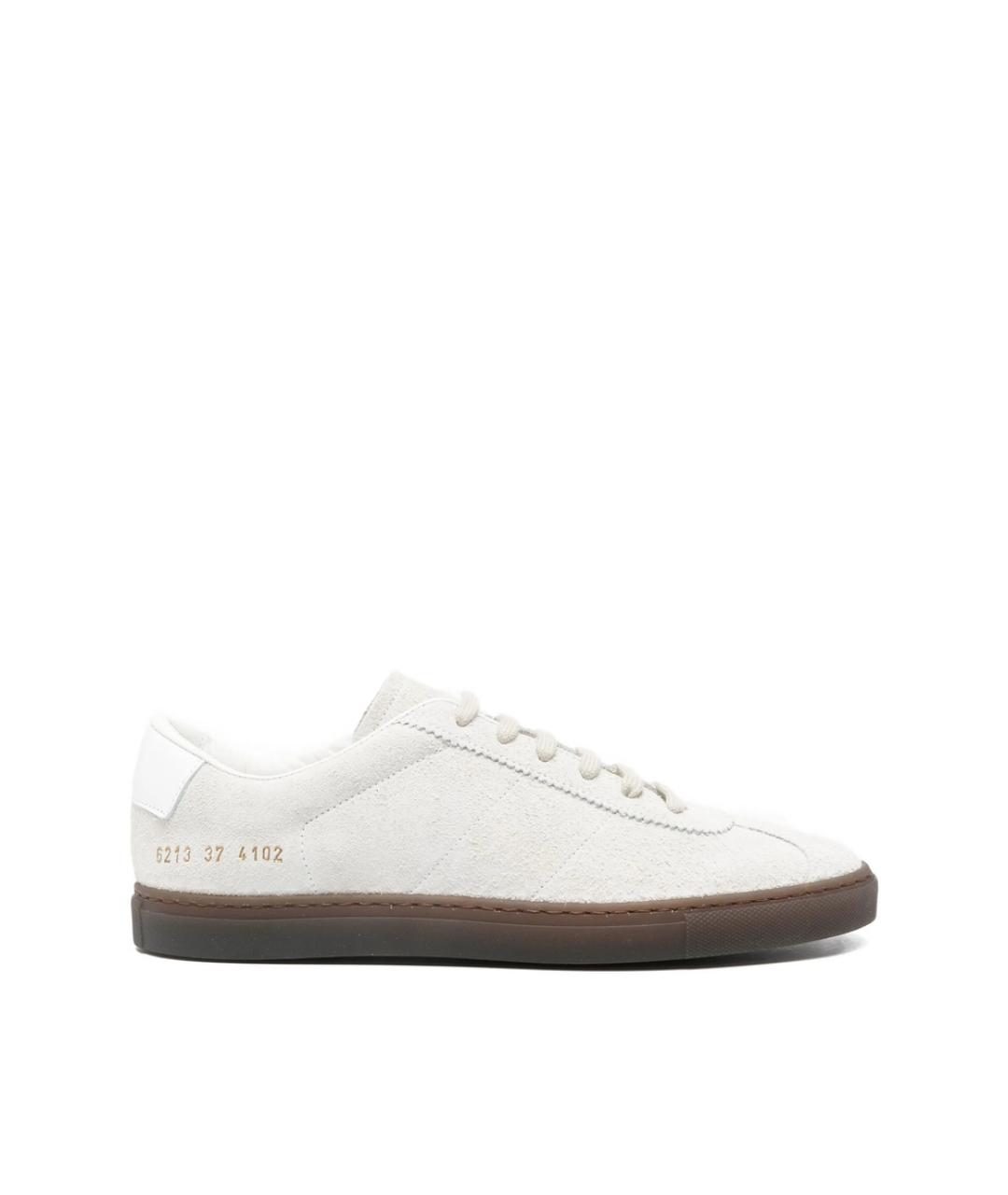 COMMON PROJECTS Белые замшевые кеды, фото 1