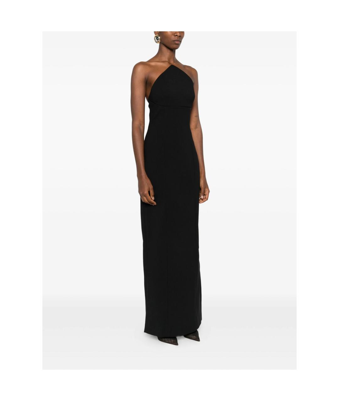 SOLACE LONDON Черное вечернее платье, фото 3