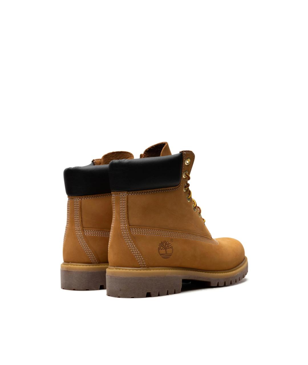 TIMBERLAND Бежевые кожаные высокие ботинки, фото 5