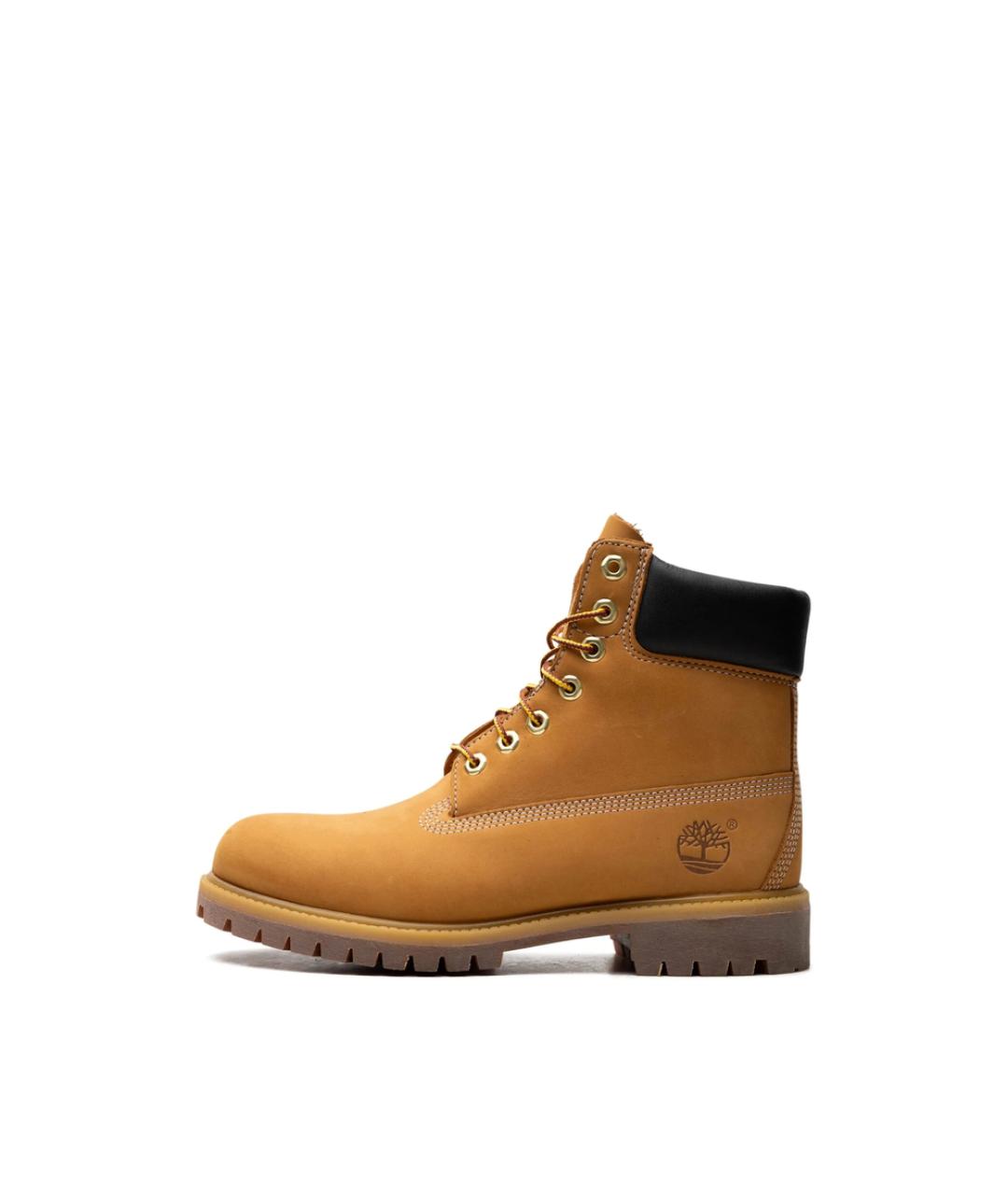TIMBERLAND Бежевые кожаные высокие ботинки, фото 2