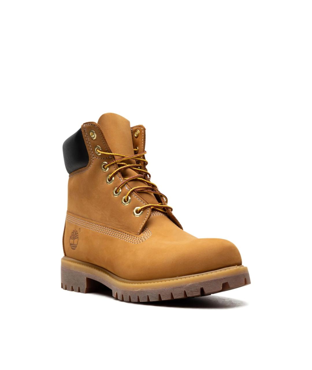 TIMBERLAND Бежевые кожаные высокие ботинки, фото 3