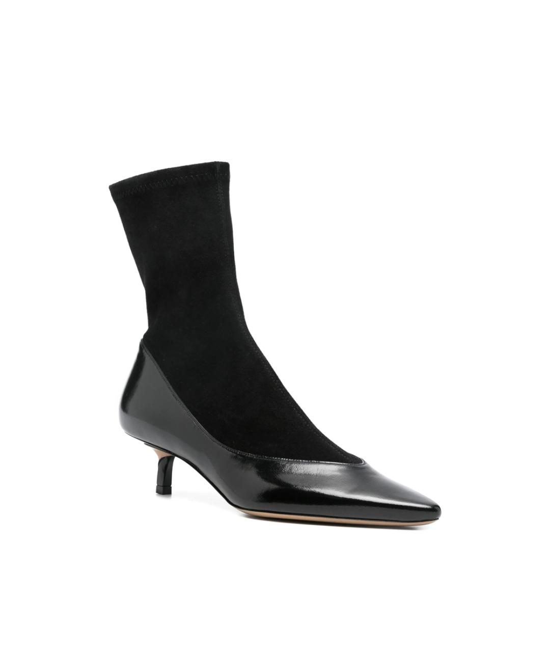JACQUEMUS Черные кожаные туфли, фото 2