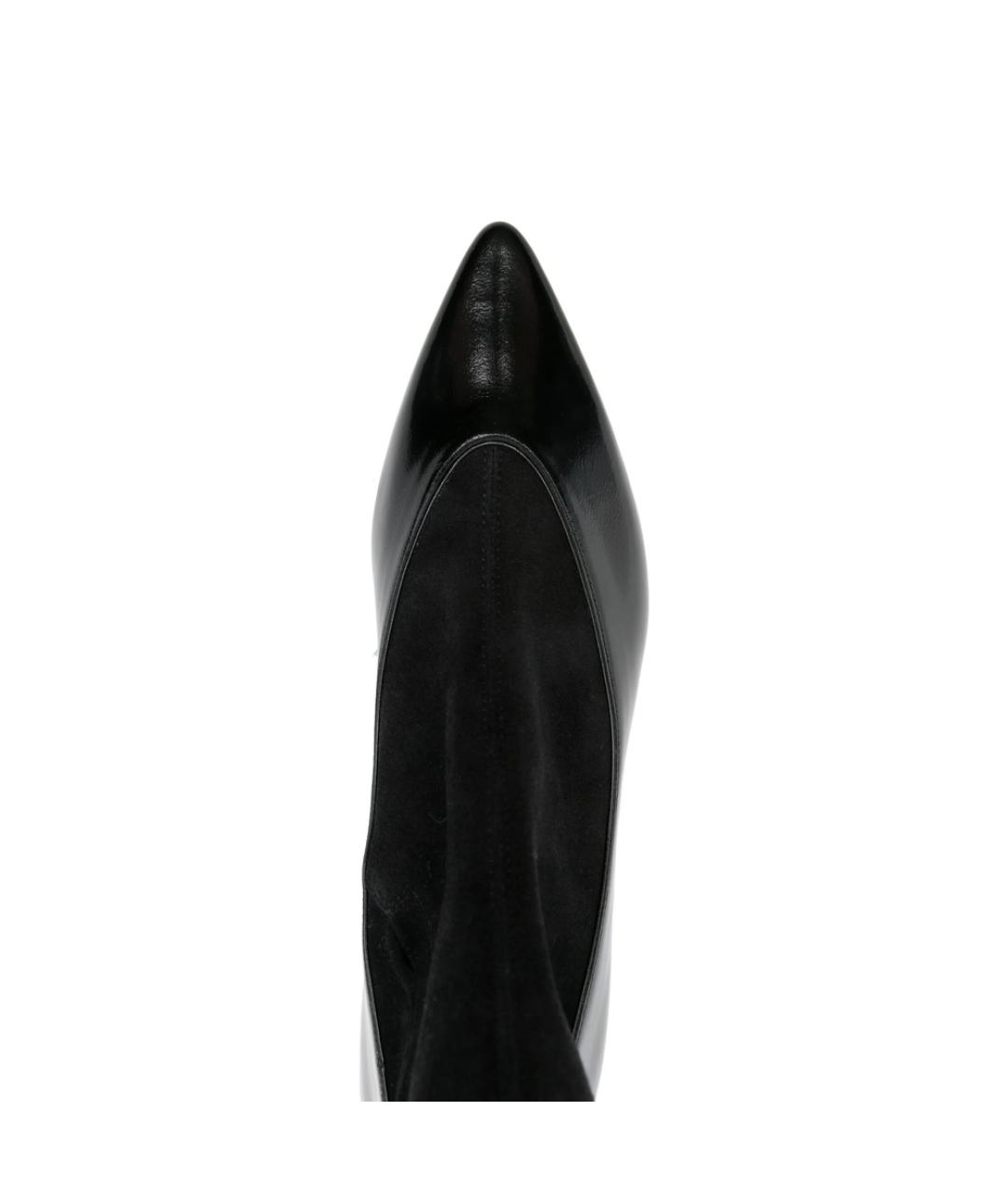 JACQUEMUS Черные кожаные туфли, фото 4