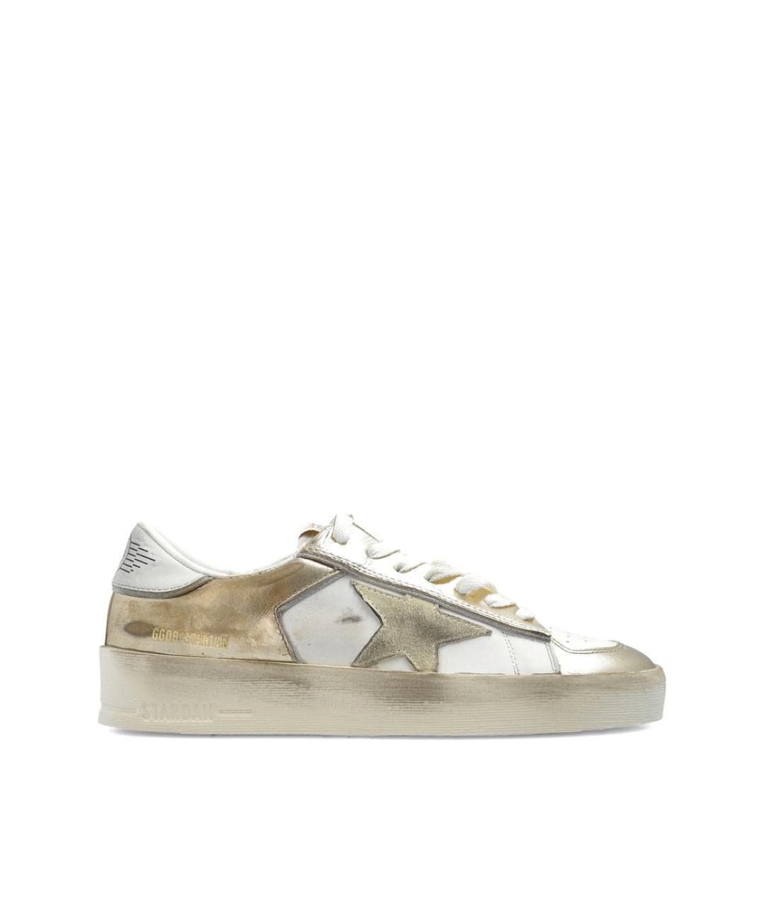 GOLDEN GOOSE Мульти кожаные кроссовки, фото 1