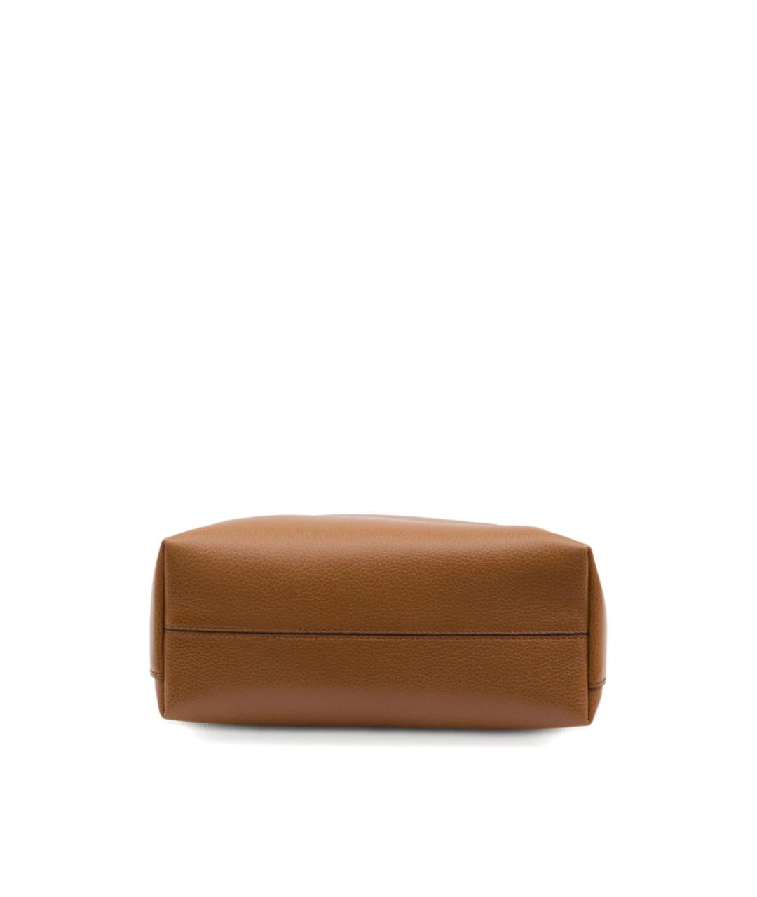 TOD'S Коричневая кожаная сумка через плечо, фото 3