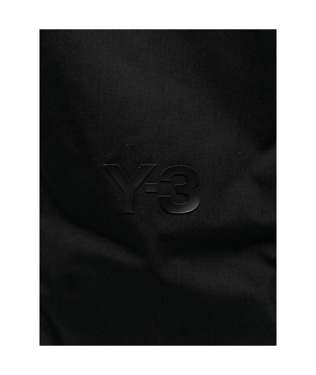 Y-3 Черный синтетический рюкзак, фото 2