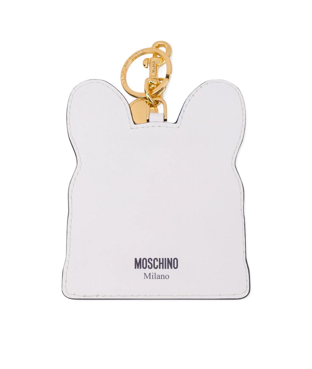 MOSCHINO Оранжевый брелок, фото 2