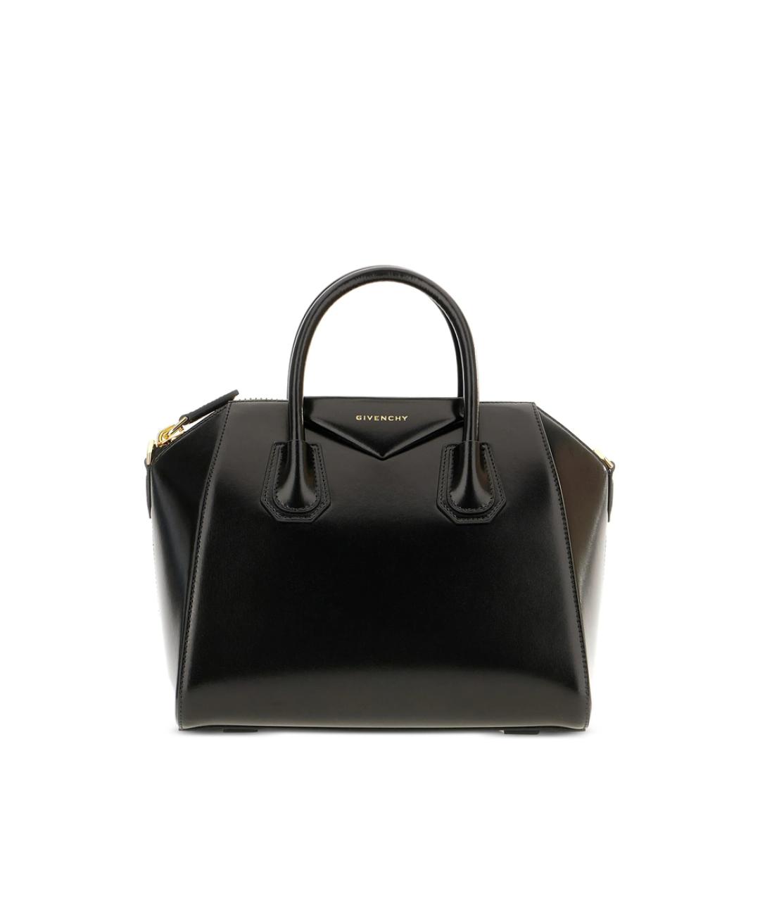 GIVENCHY Черная кожаная сумка тоут, фото 1