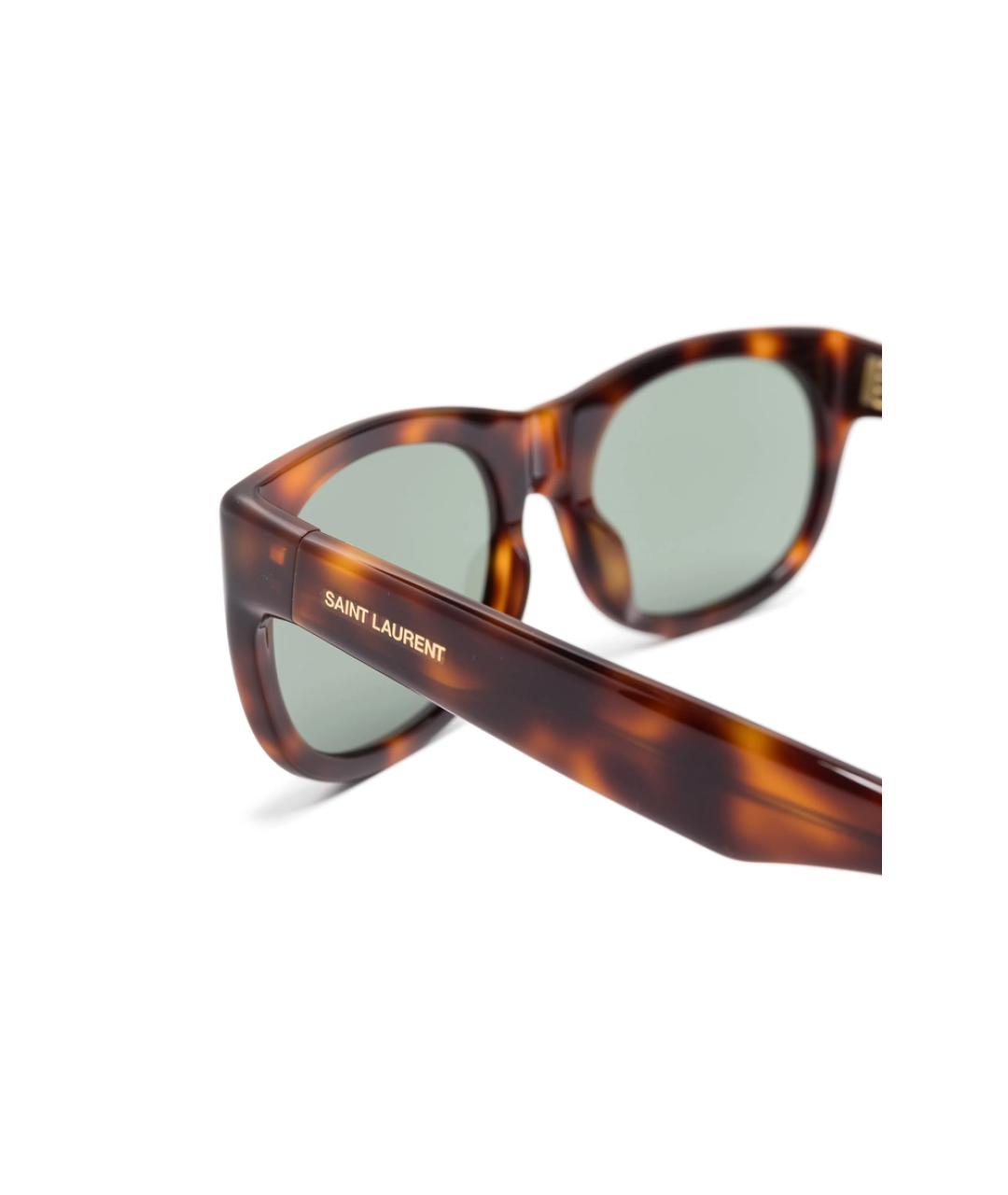SAINT LAURENT Мульти пластиковые солнцезащитные очки, фото 3