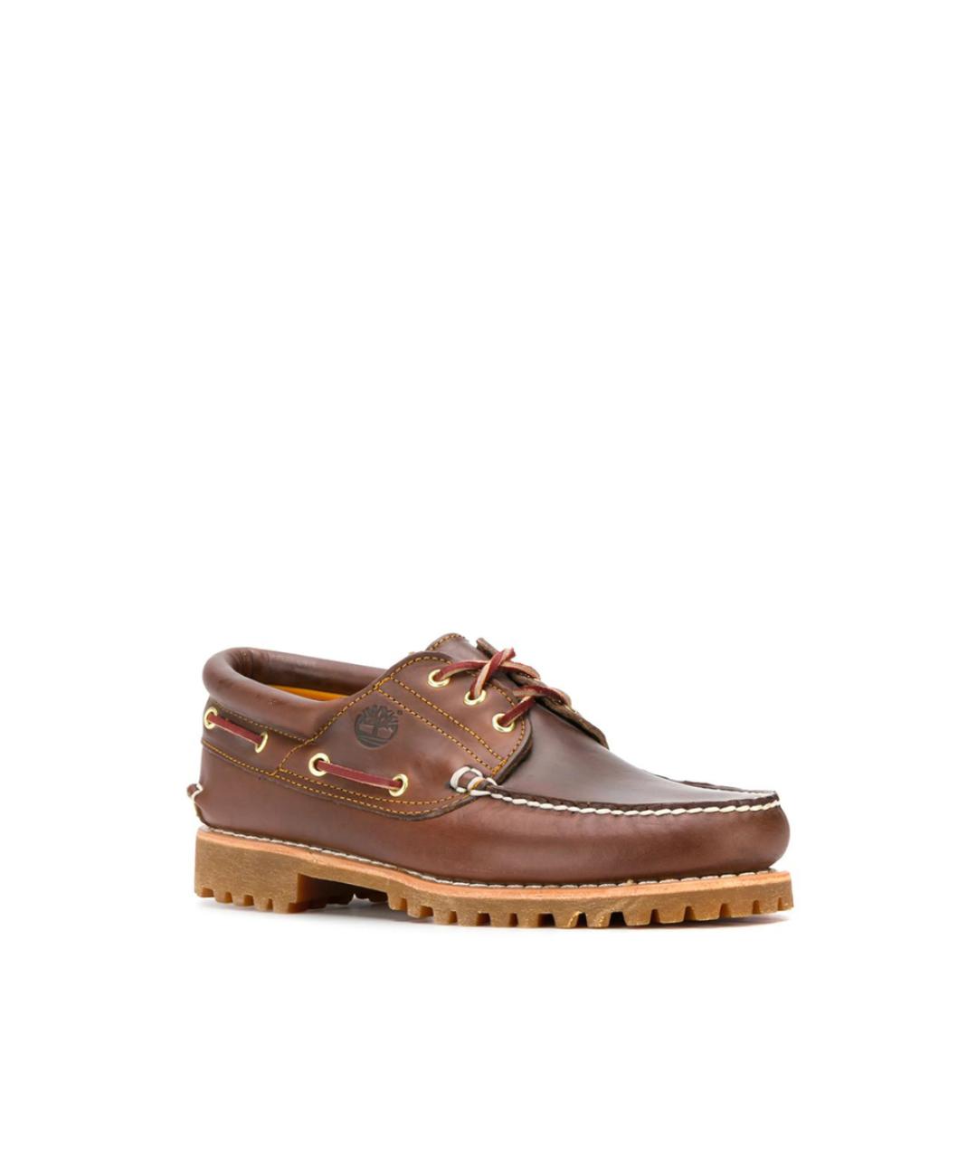 TIMBERLAND Коричневые кожаные лоферы, фото 2