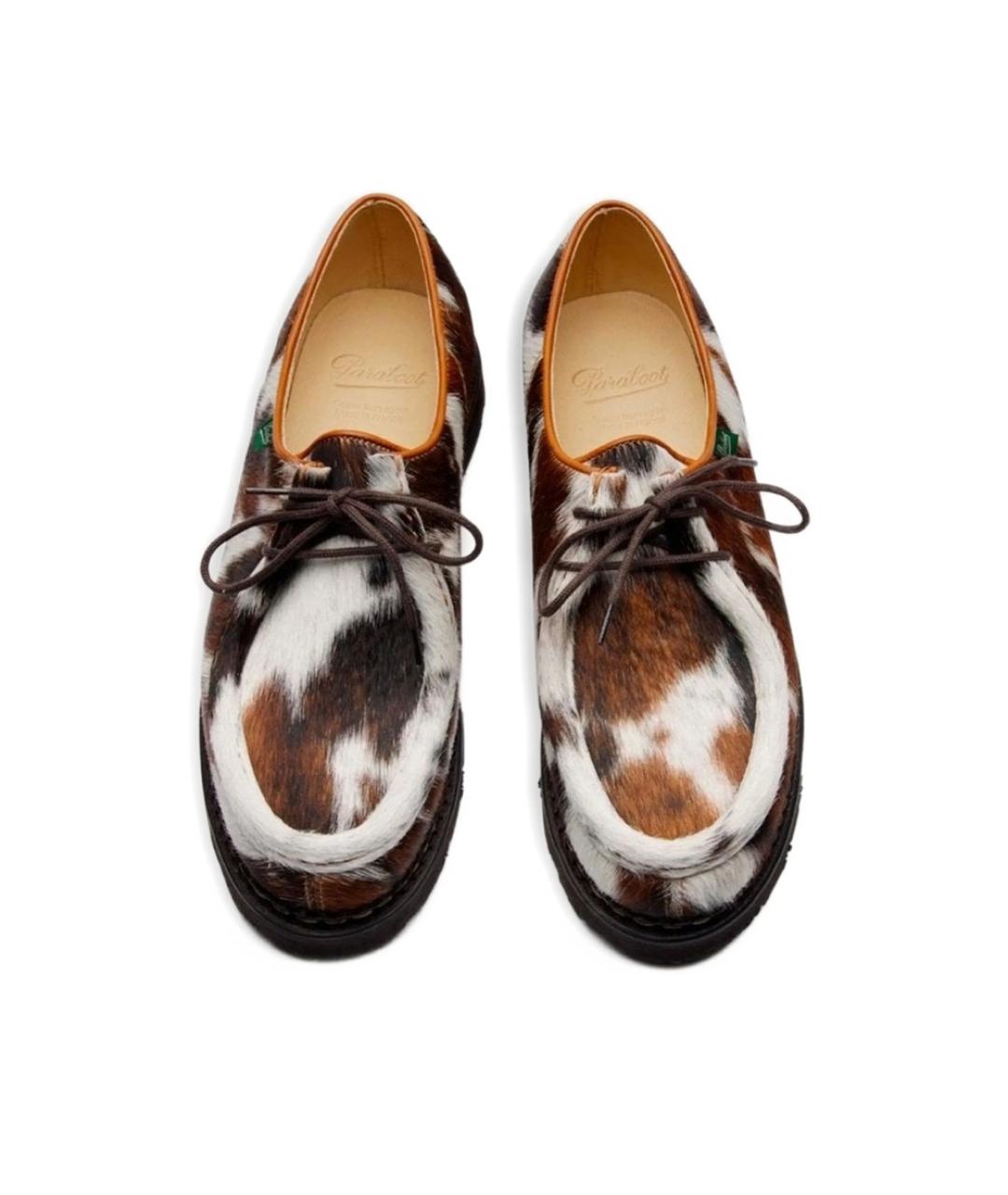 PARABOOT Мульти кожаные низкие ботинки, фото 3