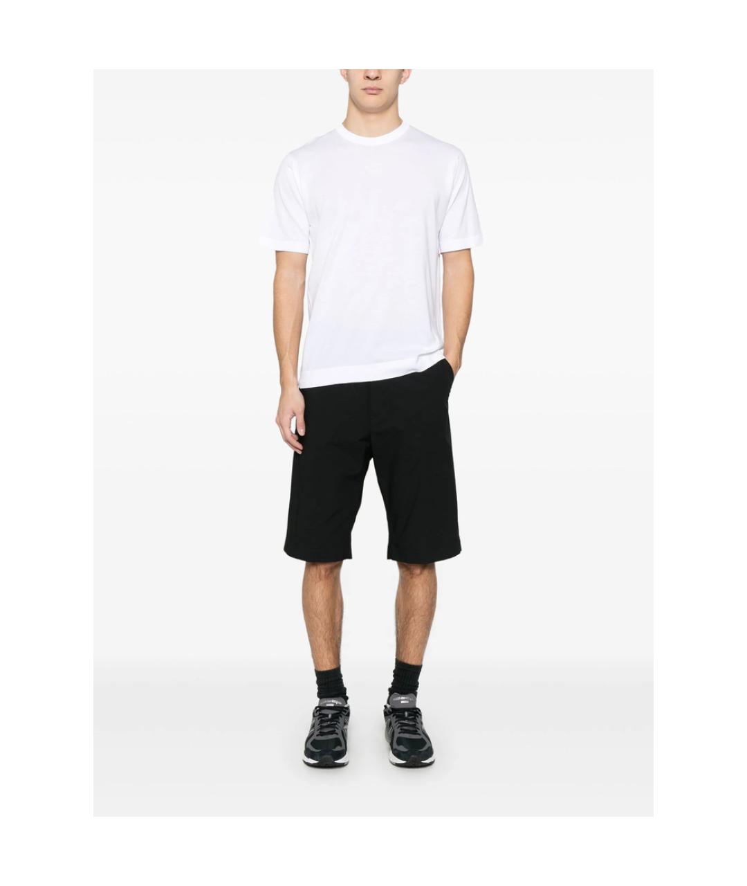 JOHN SMEDLEY Белая хлопковая футболка, фото 3