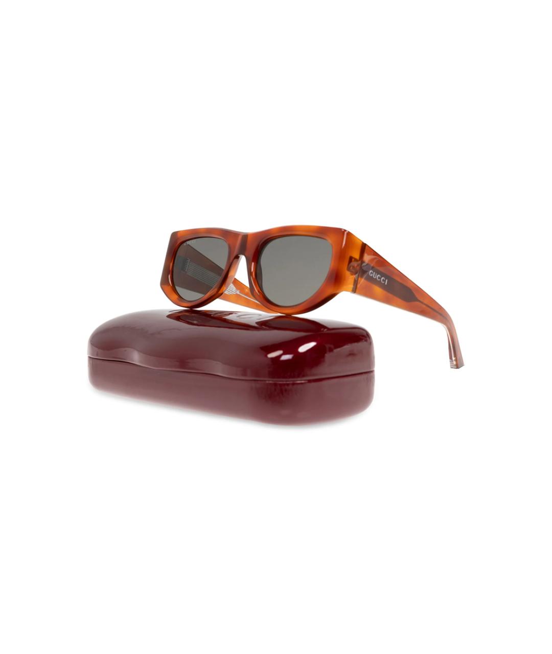 GUCCI Мульти пластиковые солнцезащитные очки, фото 3