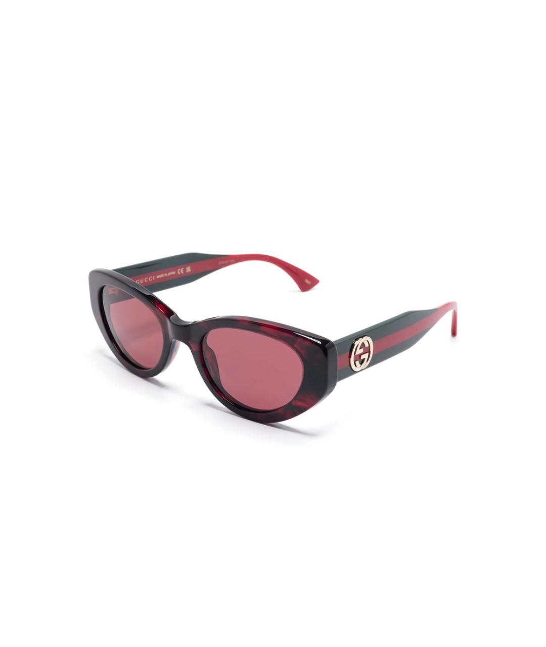 GUCCI Мульти пластиковые солнцезащитные очки, фото 1