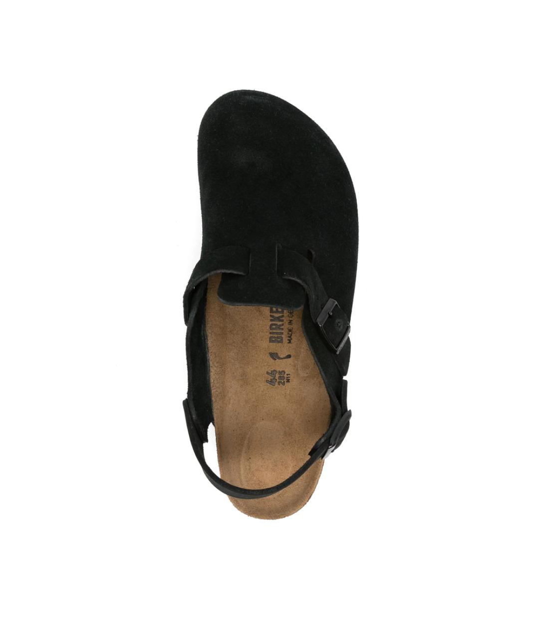 BIRKENSTOCK Черные замшевые сандалии, фото 2