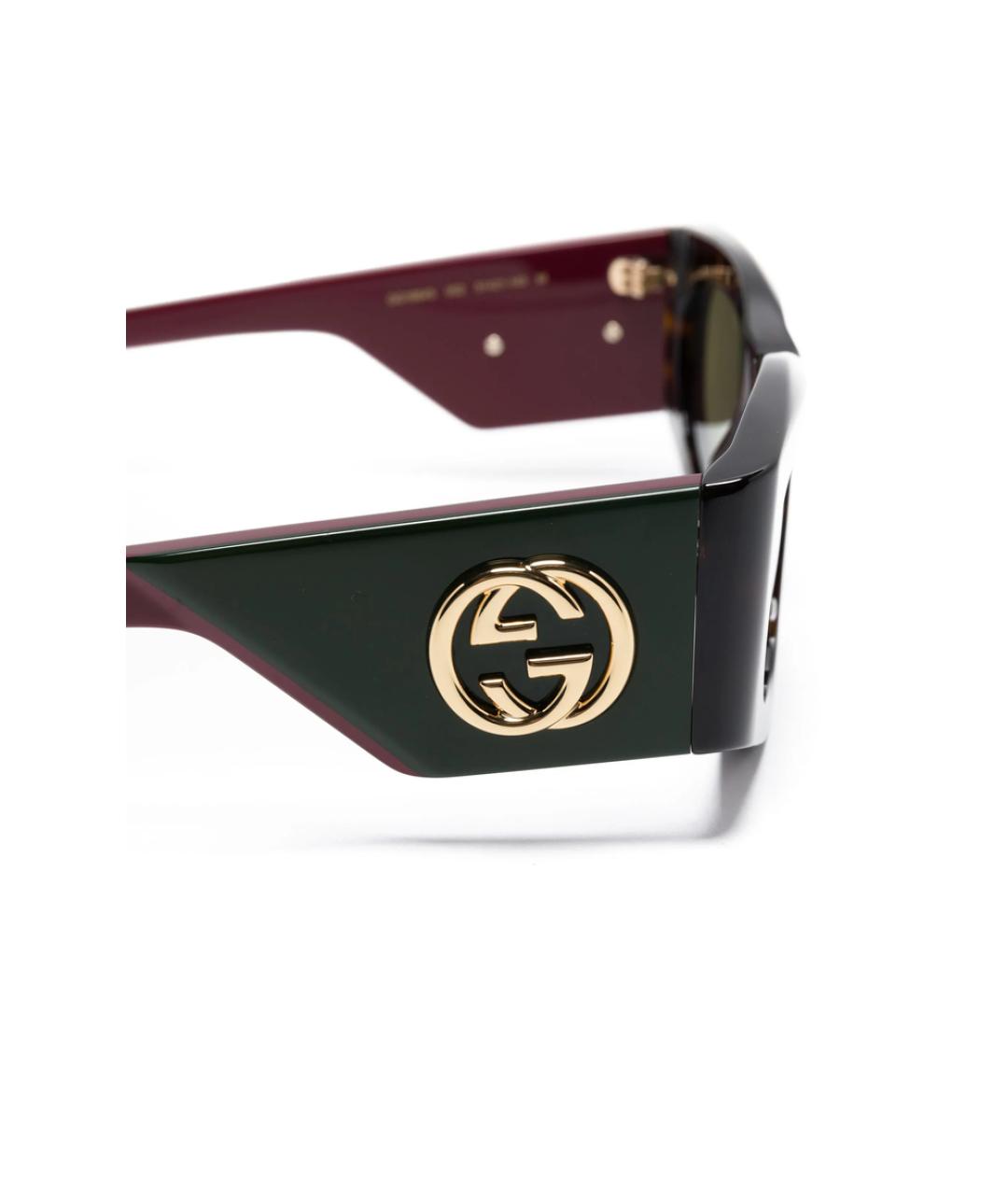 GUCCI Мульти пластиковые солнцезащитные очки, фото 2
