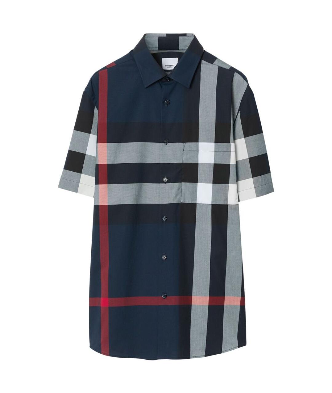 BURBERRY Мульти хлопковая кэжуал рубашка, фото 1
