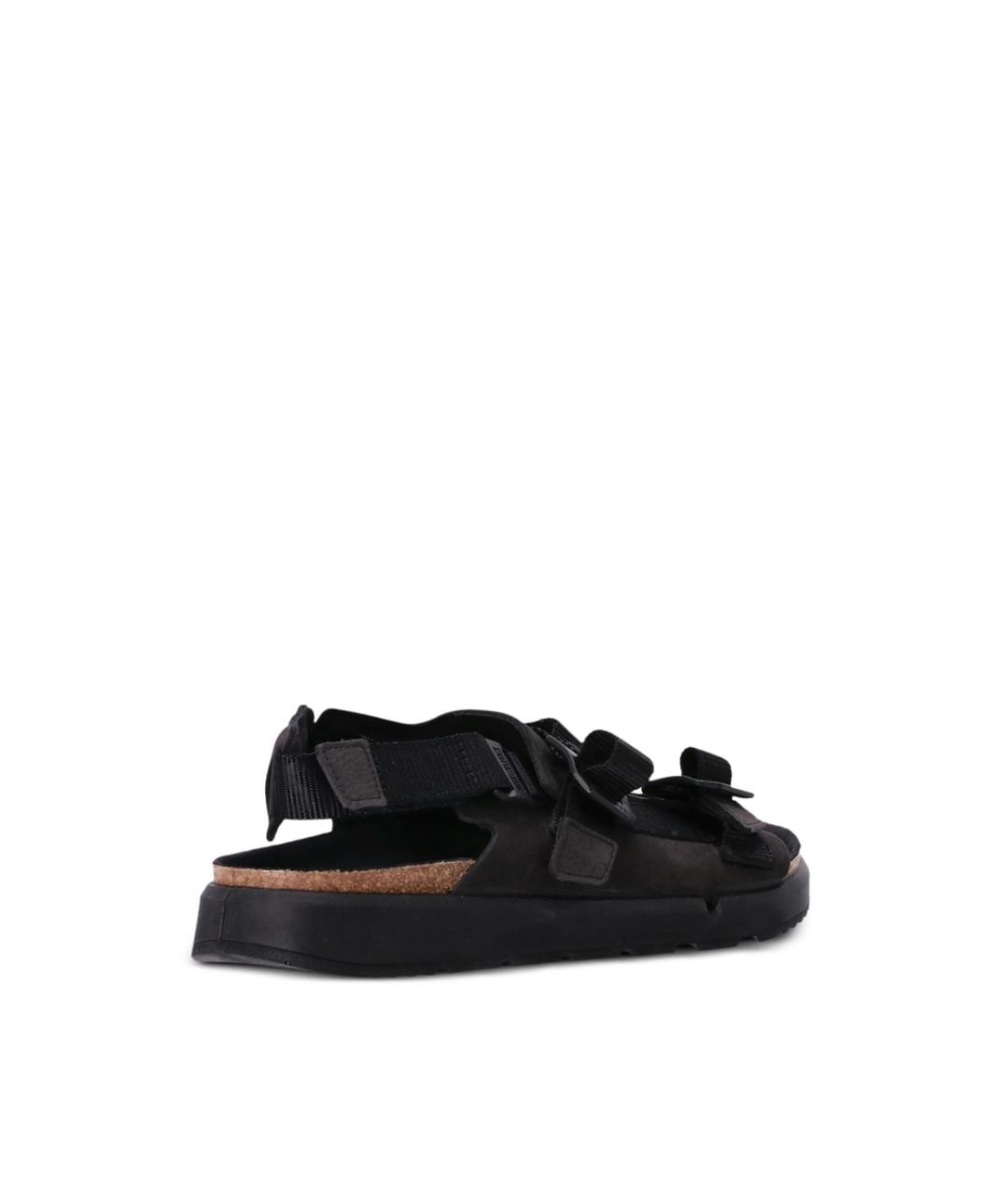 BIRKENSTOCK Черные кожаные сандалии, фото 3