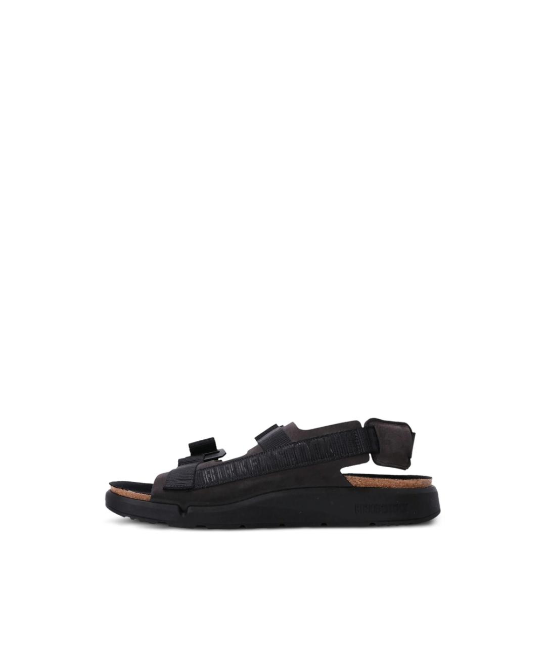 BIRKENSTOCK Черные кожаные сандалии, фото 2