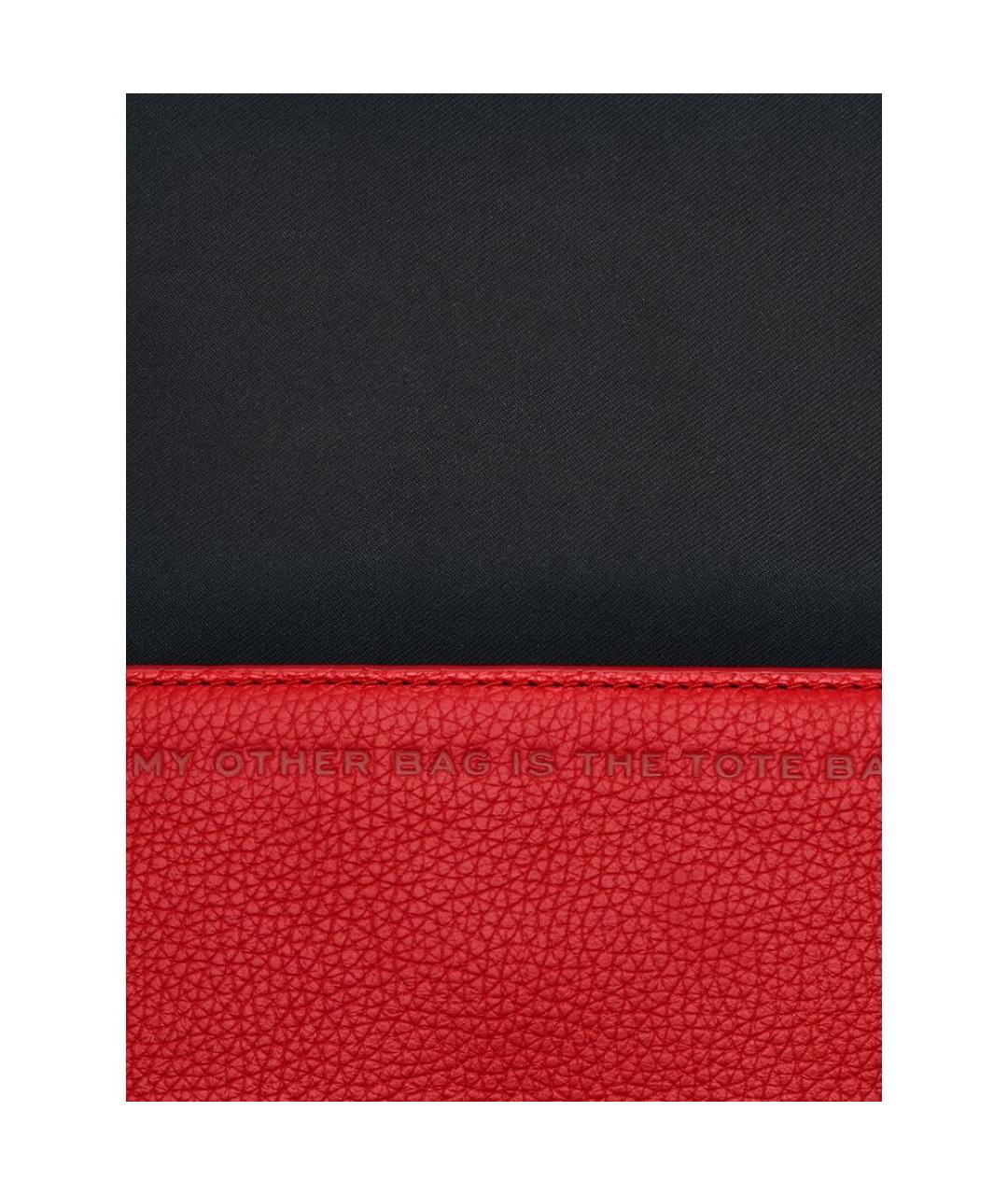 MARC JACOBS Красная кожаная сумка через плечо, фото 2