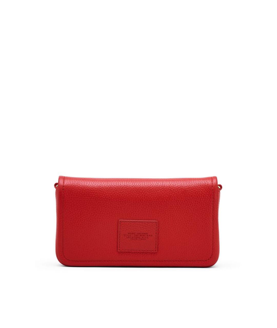 MARC JACOBS Красная кожаная сумка через плечо, фото 5