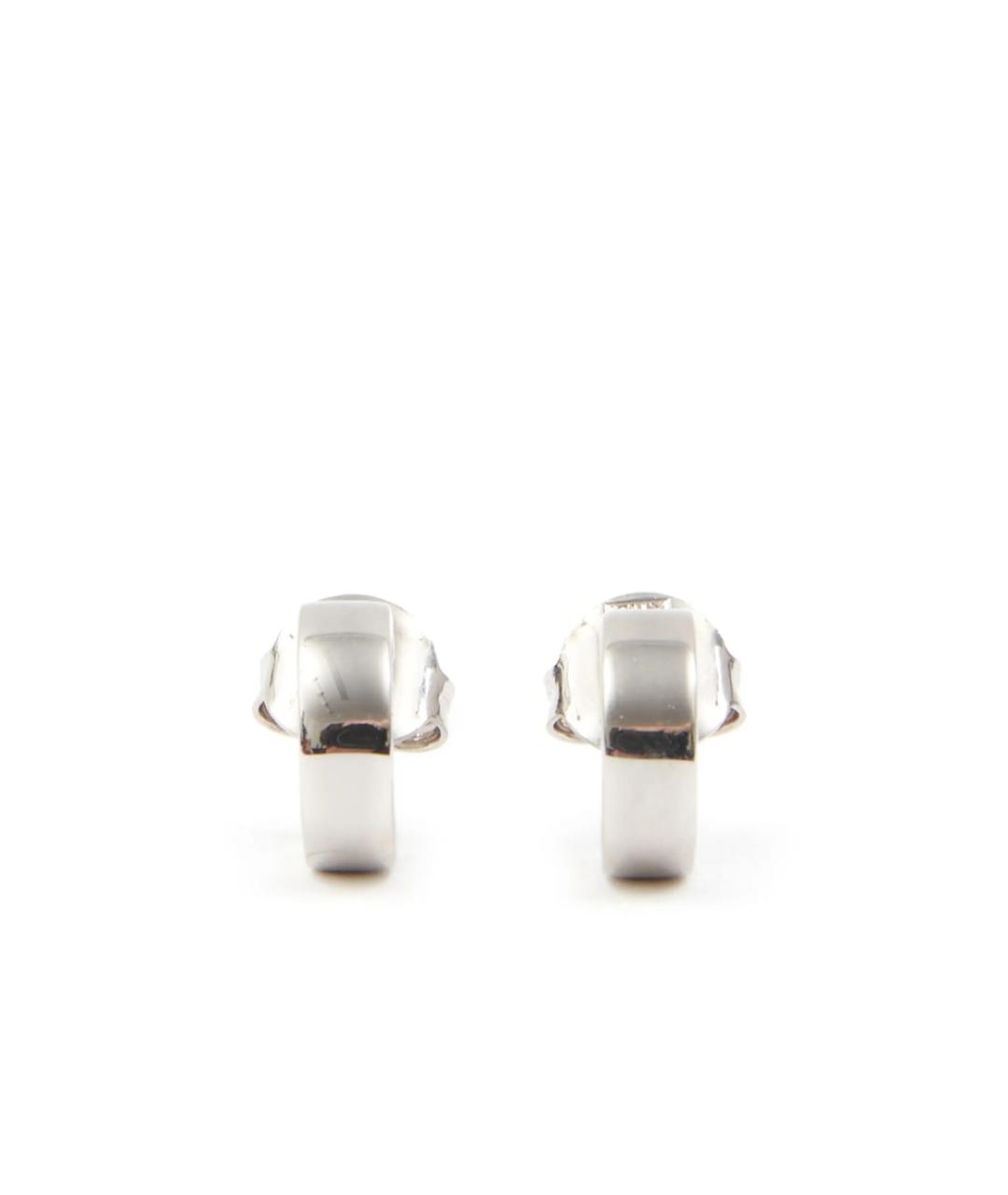 MM6 MAISON MARGIELA Серебряные металлические серьги, фото 1