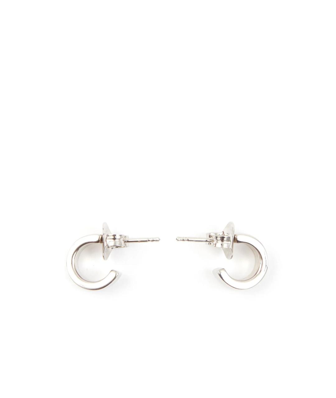 MM6 MAISON MARGIELA Серебряные металлические серьги, фото 2