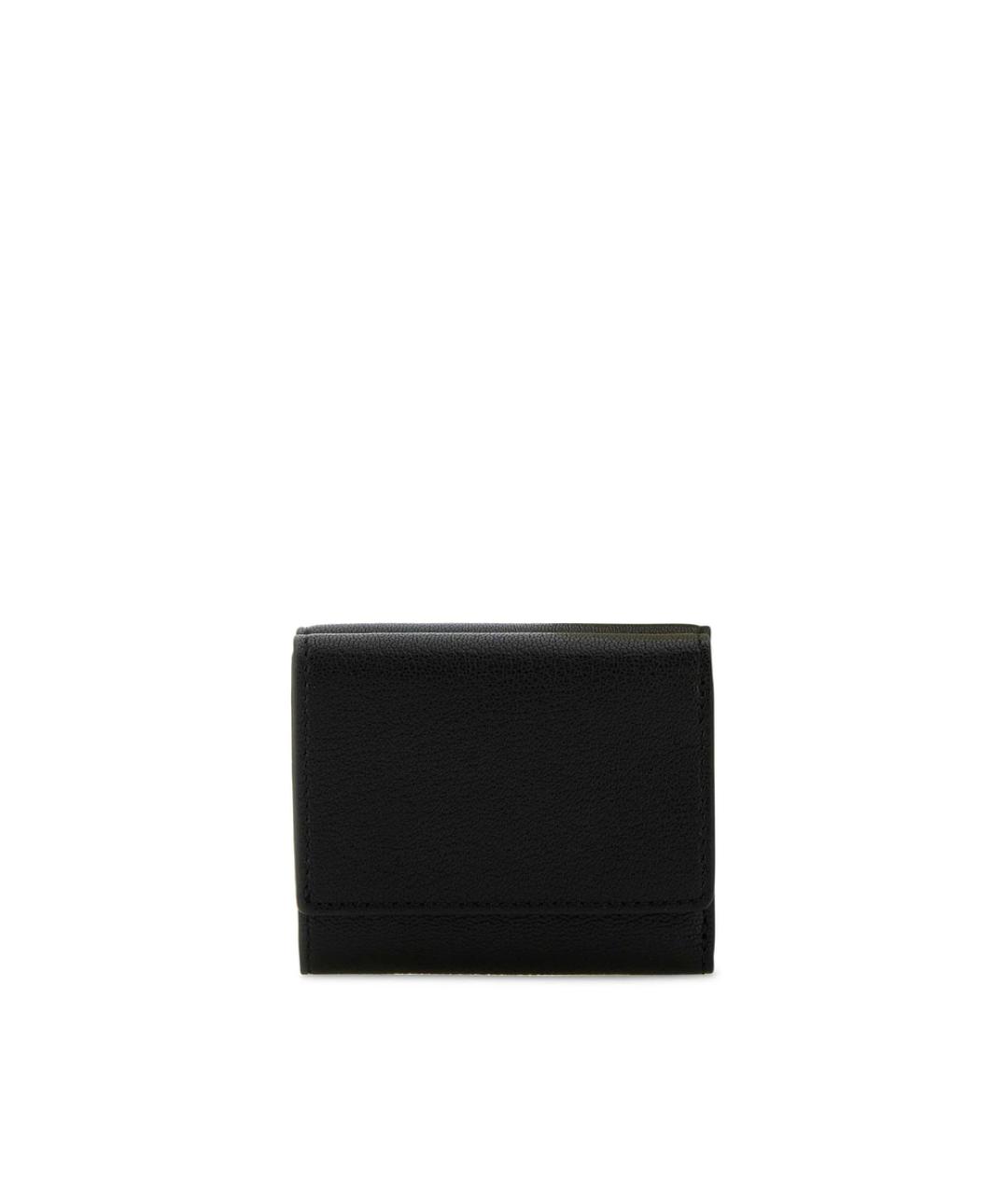 ANYA HINDMARCH Черный кожаный кошелек, фото 3