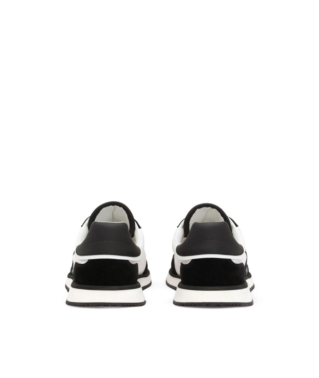 DOLCE&GABBANA Мульти текстильные низкие кроссовки / кеды, фото 3