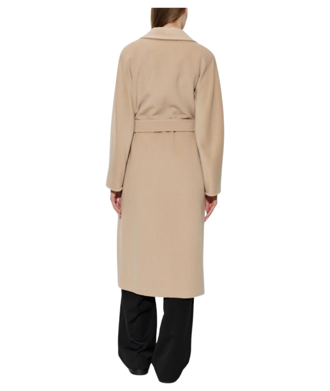 MAX MARA Бежевое кашемировое пальто, фото 3